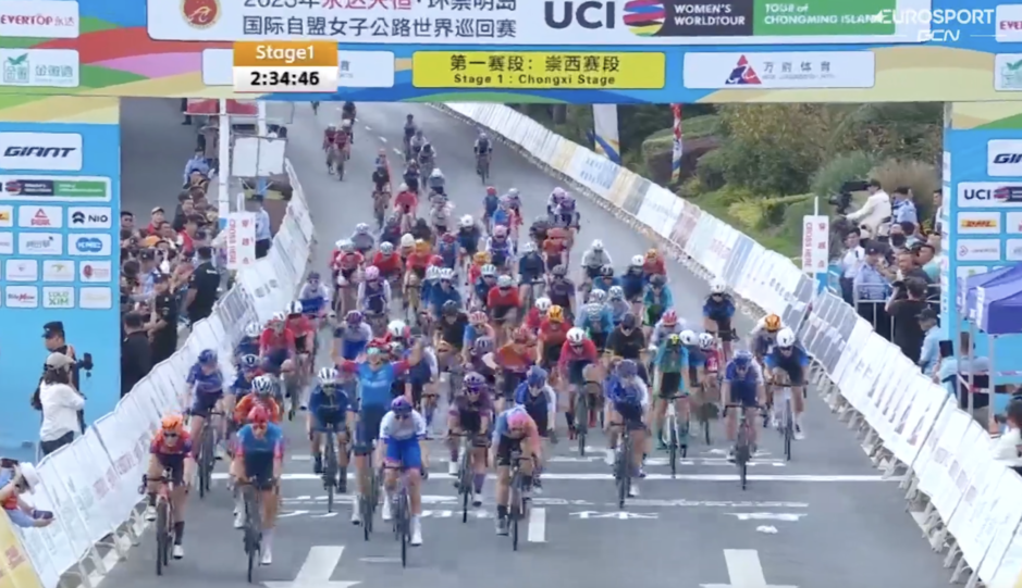 Tour Of Chongming Island 2 Wwt 1ère étape Victoire De Mylene De Zoete