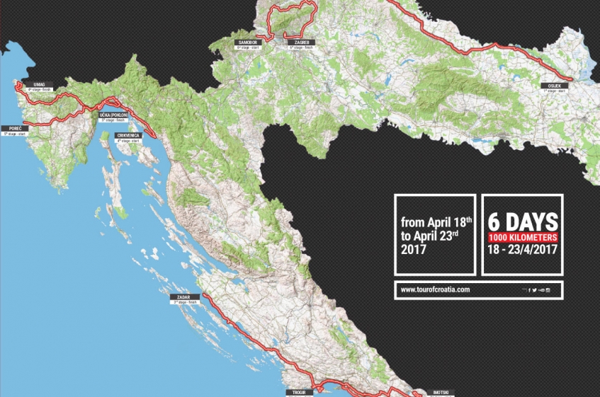 Tour de Croatie : le final de la 1ère étape en vidéo
