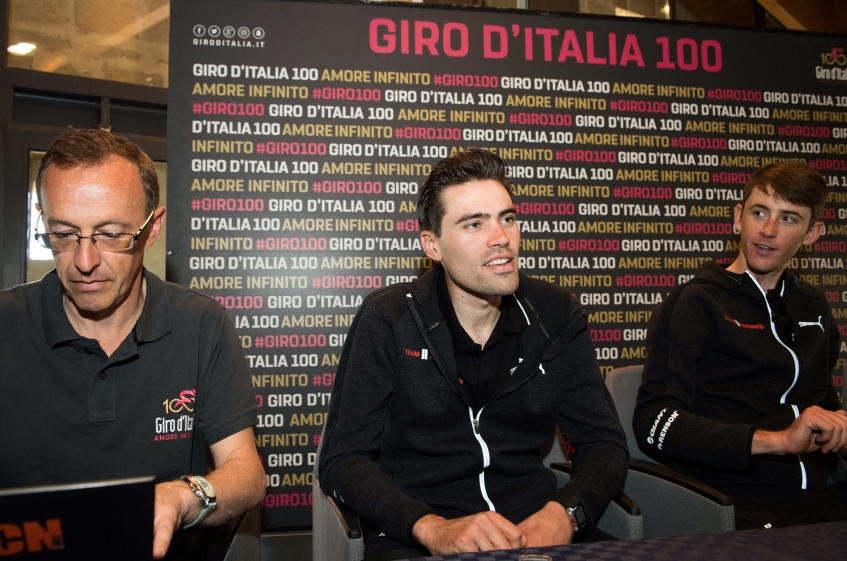 Tour d'Italie : galerie photos de la conférence de presse