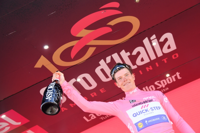 Tour d'Italie : Bob Jungels "Garder le maillot rose aussi longtemps que possible"