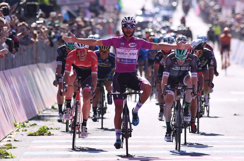 Tour d'Italie (2.UWT) - 13ème étape - Victoire de Fernando Gaviria (résultats complets)