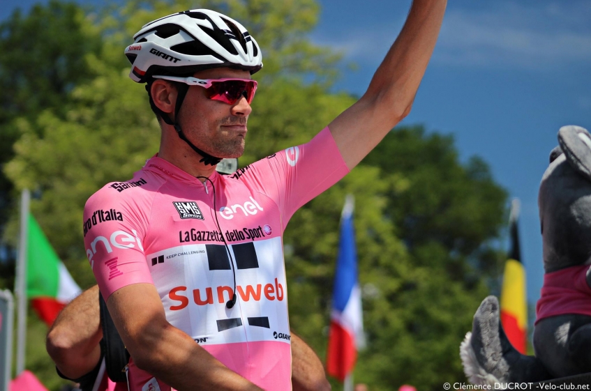 Tour d'Italie : Tom Dumoulin : "déçu par dessus tout"