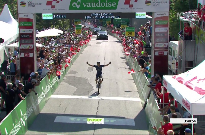 Tour de Suisse (2.UWT) - 4ème étape - Victoire de Warbasse (résultats complets)