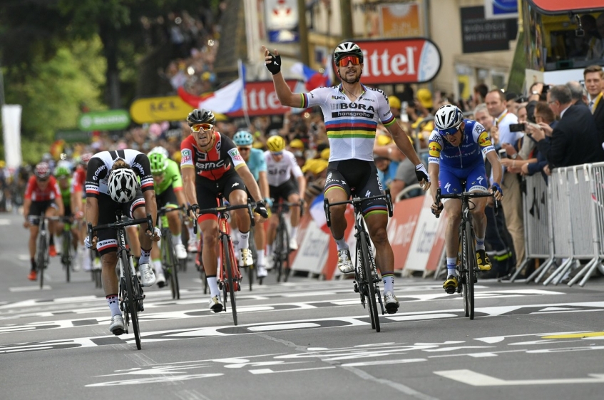 Tour de France (2.UWT) - 3ème étape - Victoire de Peter Sagan (résultats complets)