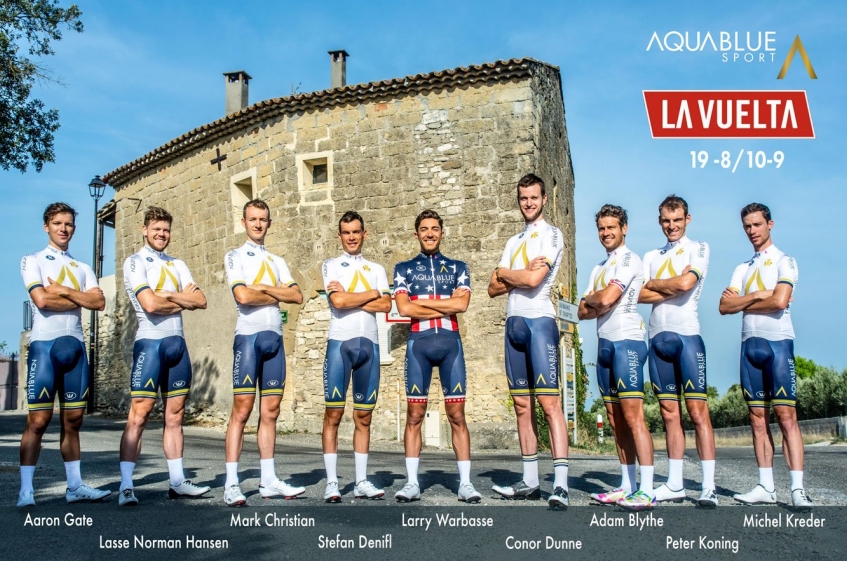 Tour d'Espagne : la sélection Aqua Blue Sport