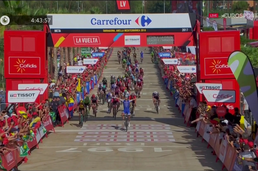 Tour d'Espagne (2.UWT) - 4ème étape - Victoire de Matteo Trentin (résultats complets)