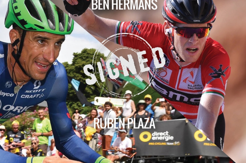 Transferts : Hermans et Plaza rejoignent Cycling Academy