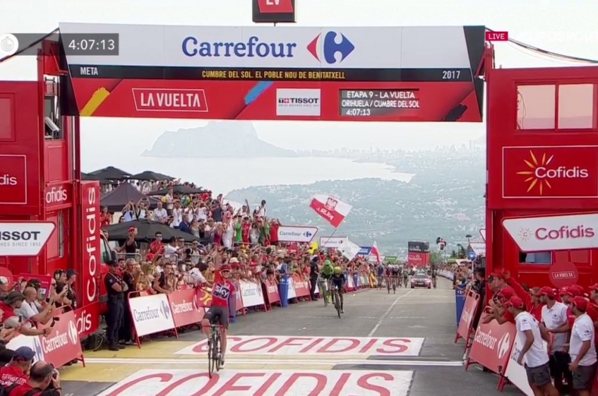 Tour d'Espagne (2.UWT) - 9ème étape - Victoire de Chris Froome (résultats complets)