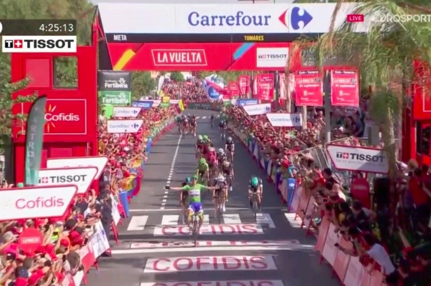 Tour d'Espagne (2.UWT) - 13ème étape - Victoire de Matteo Trentin (résultats complets)