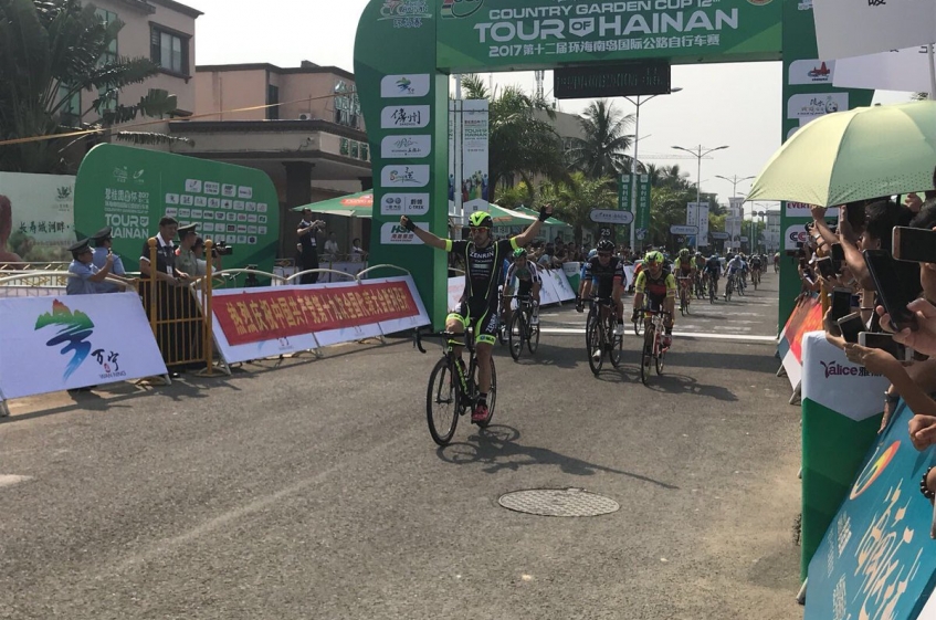 Tour of Hainan (2.HC) - 1ère étape Victoire d'Aberasturi (complet)