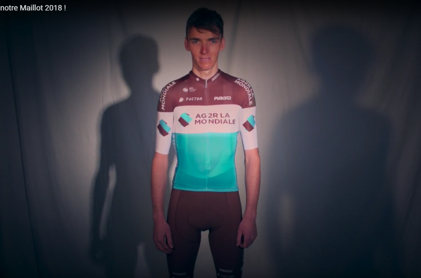 Equipement : Ag2r-La Mondiale dévoile son nouveau maillot