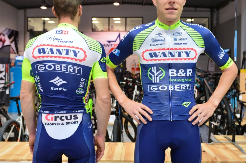 Wanty-Groupe Gobert présente son nouveau maillot pour la saison 2018