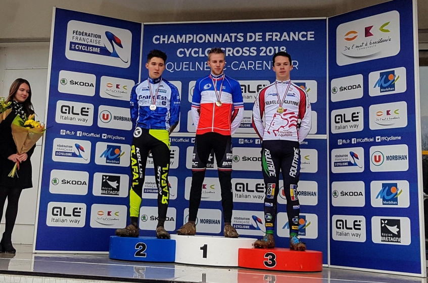 Cyclo-Cross - Championnat de France - Le titre Juniors pour Benjamin Rivet (complet)