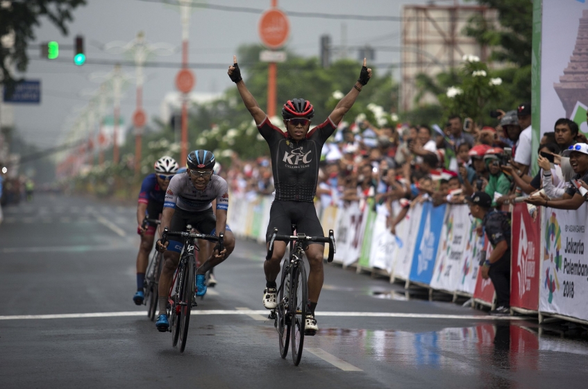 Tour of Indonesia (2.1) - 2ème étape - Victoire de Abdul Gani