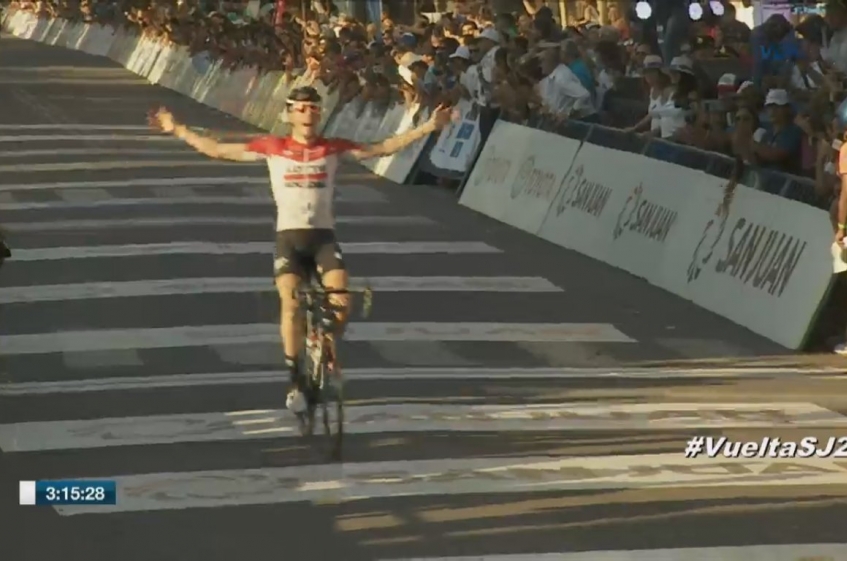 Vuelta San Juan (2.1) - 6ème étape - Victoire de Jelle Wallays (complet)