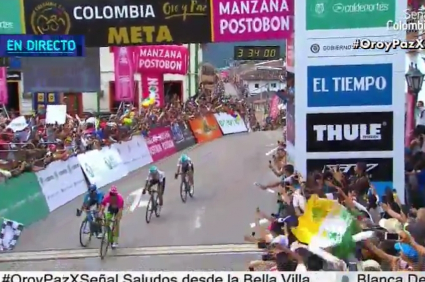 Colombia Oro y Paz (2.1) - 5ème étape - Victoire de Rigoberto Uran (complet)