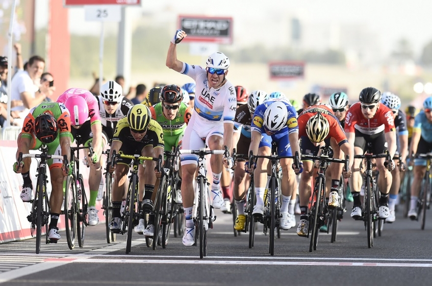 Abu Dhabi Tour (2.UWT) - 1ère étape - Victoire de Kristoff (complet)