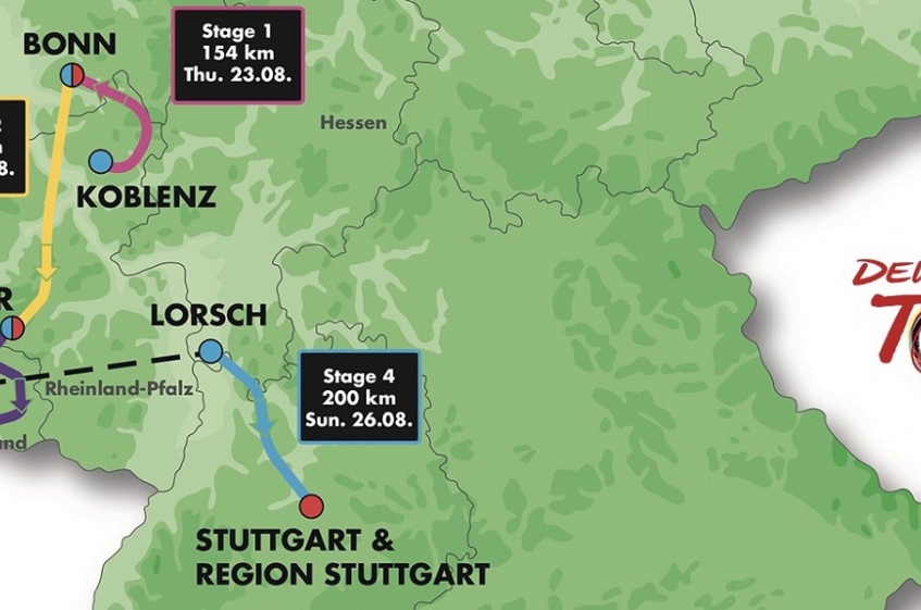 Tour d'Allemagne : le parcours de l'édition 2018 dévoilé