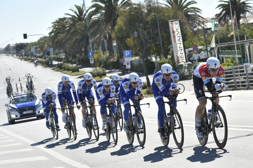 Tirreno-Adriatico : les horaires de départ du chrono par équipes