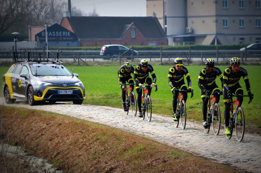 Paris-Roubaix : galerie photos de la reco' Direct Energie