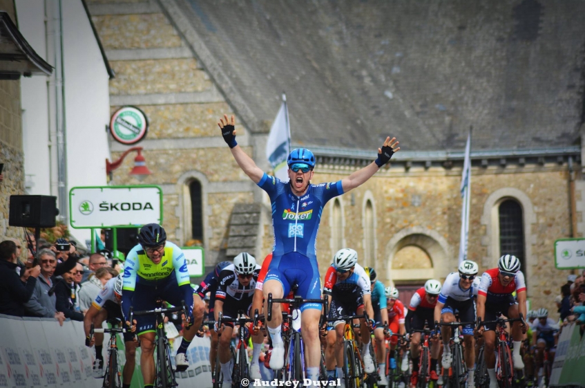 Tour de Bretagne (2.2) - 1ère étape - Victoire d'Herman Dahl (complet)