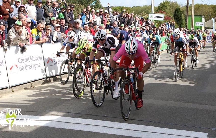 Tour de Bretagne (2.2) - 2ème étape - Victoire de Malucelli (complet)