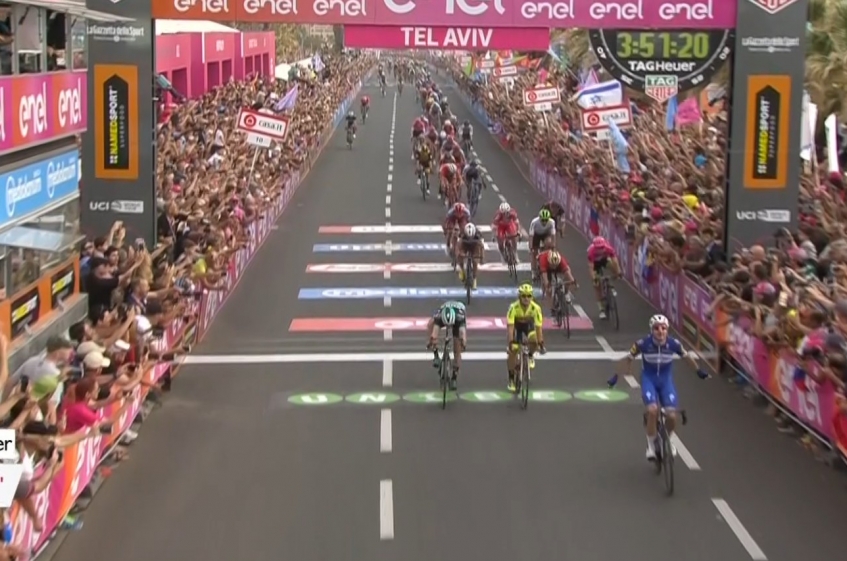Tour d'Italie (2.UWT) - 2ème étape - Victoire de Viviani (résultats complets)