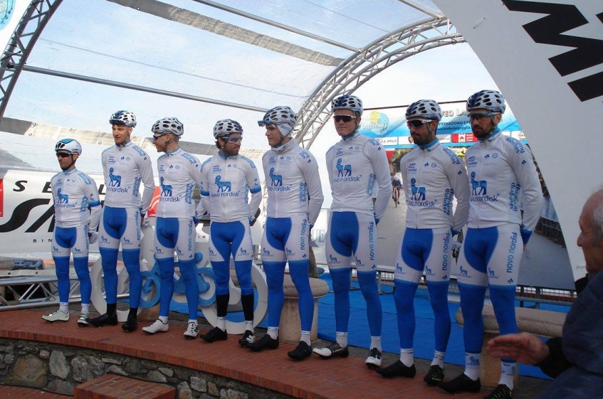 Deux stagiaires pour la formation Team Novo Nordisk