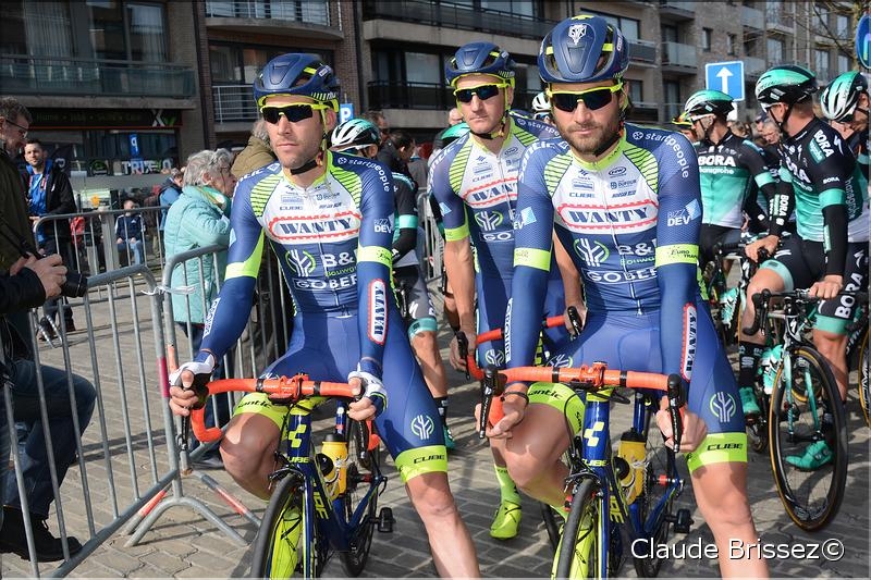 Trois stagiaires pour Wanty-Groupe Gobert