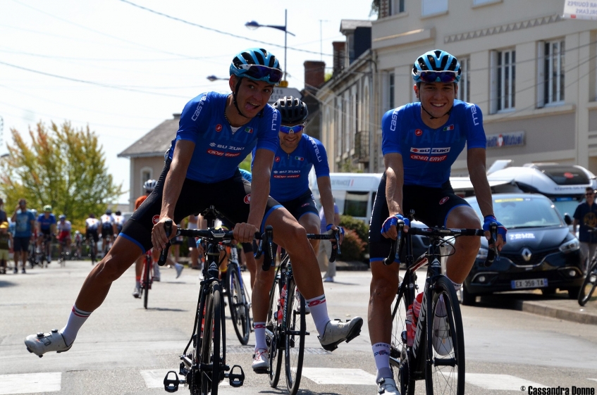 Tour de l'Avenir (2.Ncup) - 6ème étape - Victoire de Covi (complet)