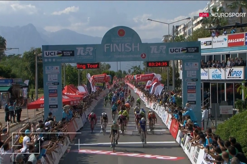Tour de Turquie (2.UWT) - 2ème étape - Victoire de Bennett (complet)