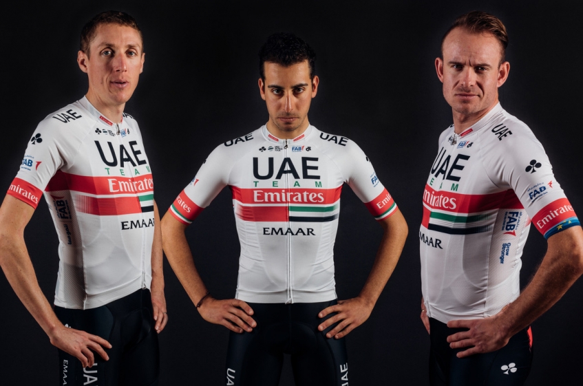 Equipement : UAE Team Emirates dévoile son maillot pour la saison 2019