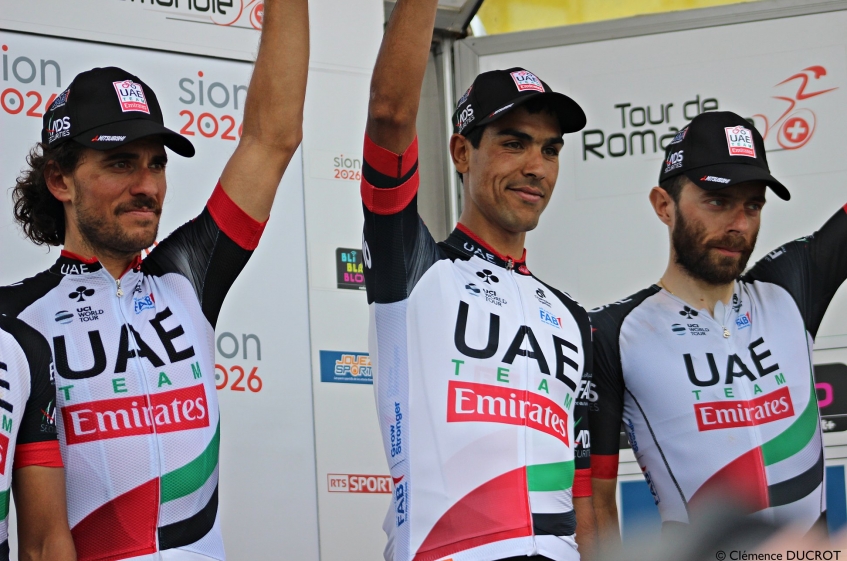 Transferts : un coureur d'UAE Team Emirates en Conti