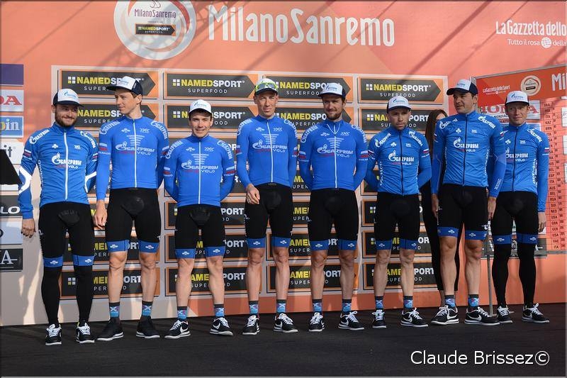 Gazprom - Rusvelo dévoile son effectif pour 2019