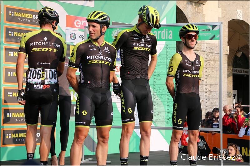 Effectif 2019 de l'équipe Mitchelton - Scott