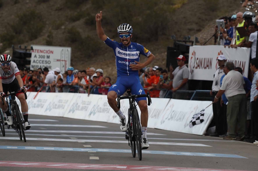 Vuelta San Juan (2.1) - 2ème étape - Victoire de Julian Alaphilippe (complet)
