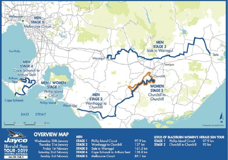 Herald Sun Tour : la présentation détaillée