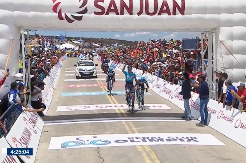 Vuelta San Juan (2.1) - 5ème étape - Victoire de Winner Anacona (complet)