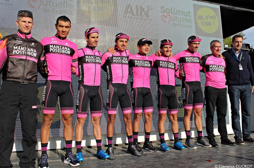 Effectif 2019 de l'équipe Manzana - Postobon