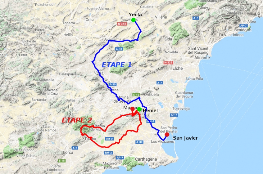 39° Vuelta Ciclista a la Región de Murcia Costa Cálida : la présentation détaillée