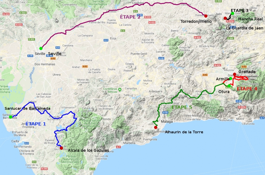 Tour d'Andalousie : présentation de la 2ème étape