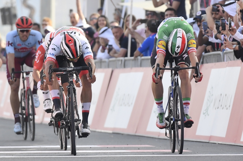 UAE Tour (2.UWT) - 2ème étape - Victoire de Gaviria (complet)