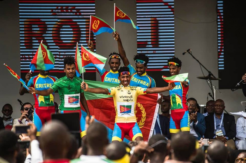Tour du Rwanda (2.1) - 7ème étape - Victoire de Yacob Debesay (complet)