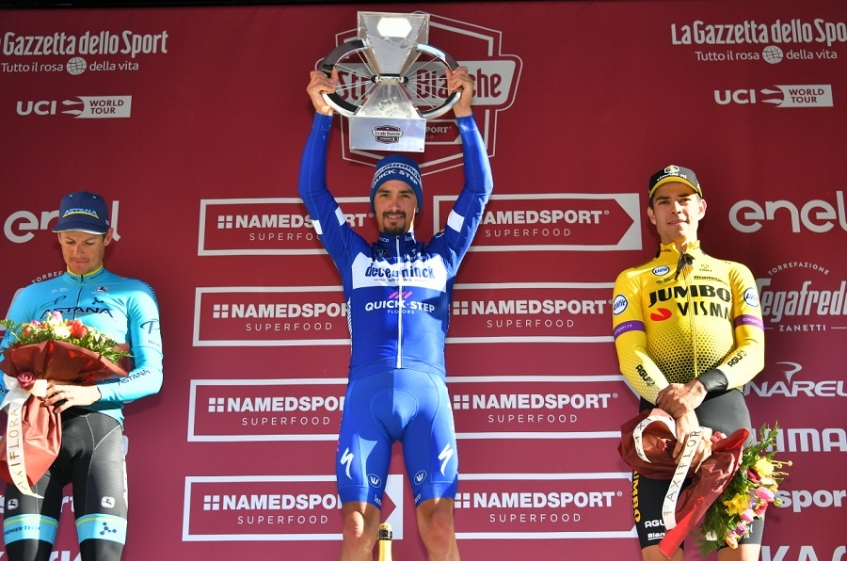 Strade Bianche : Julian Alaphilippe "C'est incroyable"