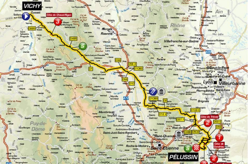 Paris-Nice : présentation de la 4ème étape