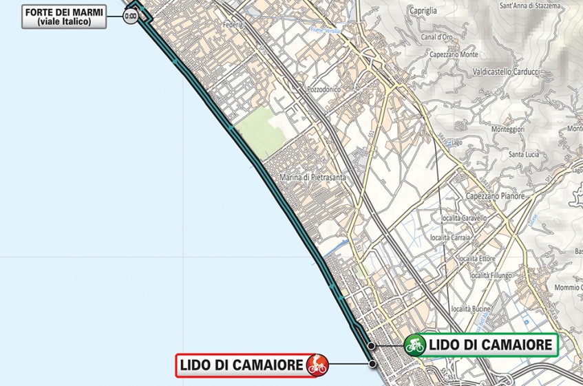 Tirreno - Adriatico : présentation de la 1ère étape
