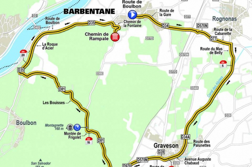 Paris-Nice : présentation de la 5ème étape