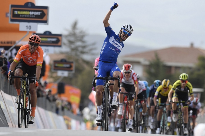 Tirreno - Adriatico : Julian Alaphilippe "Aujourd'hui était une bonne opportunité"
