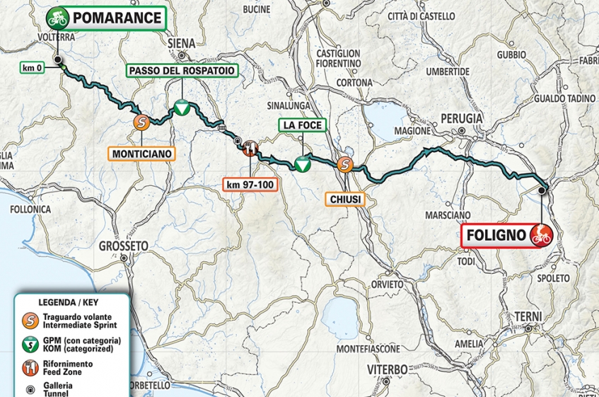 Tirreno - Adriatico : présentation de la 3ème étape