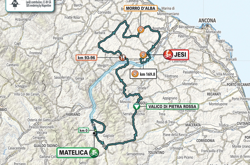 Tirreno - Adriatico : présentation de la 6ème étape